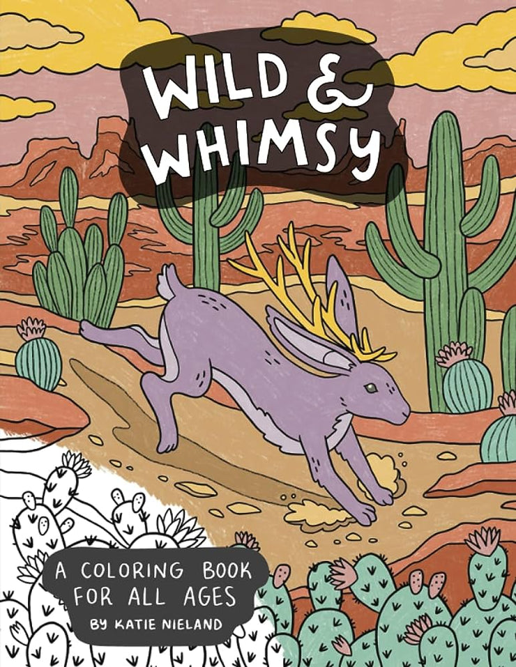 Wild & Whimsy Coloring Book