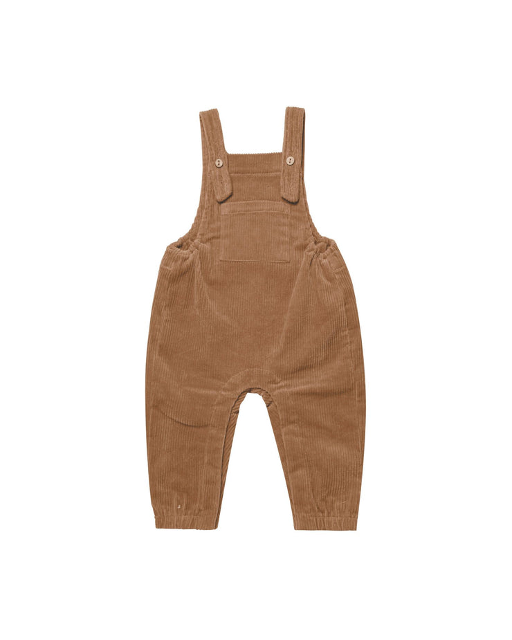 corduroy baby overalls | cinnamon