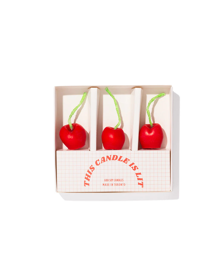 cherry baby candles