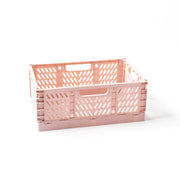 Pastel Pink Medium Storage Crate