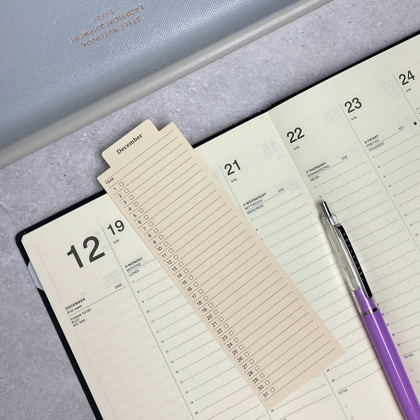 LACONIC STYLE BOOKMARKER TODO