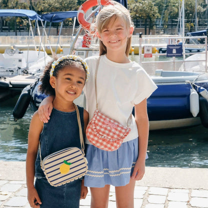 Lemon Drop Stripy Bag