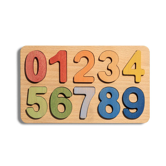 Wooden Numbers Puzzle