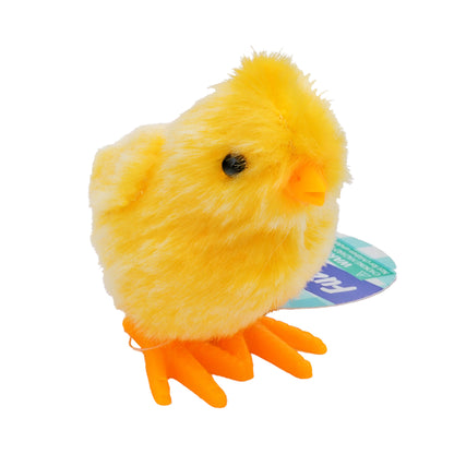 Farm Fresh Yellow Fuzzy Chick Wind Up
