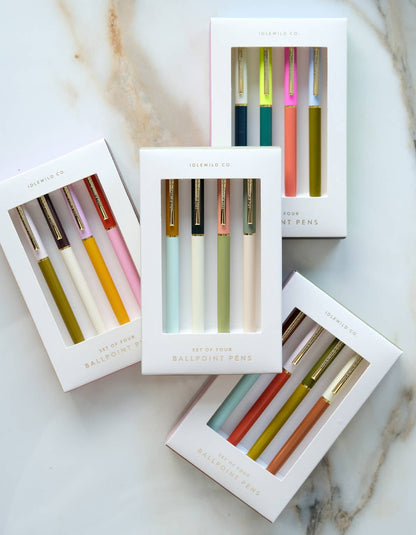 City Pallet Pens, Set of Four | Caetegena