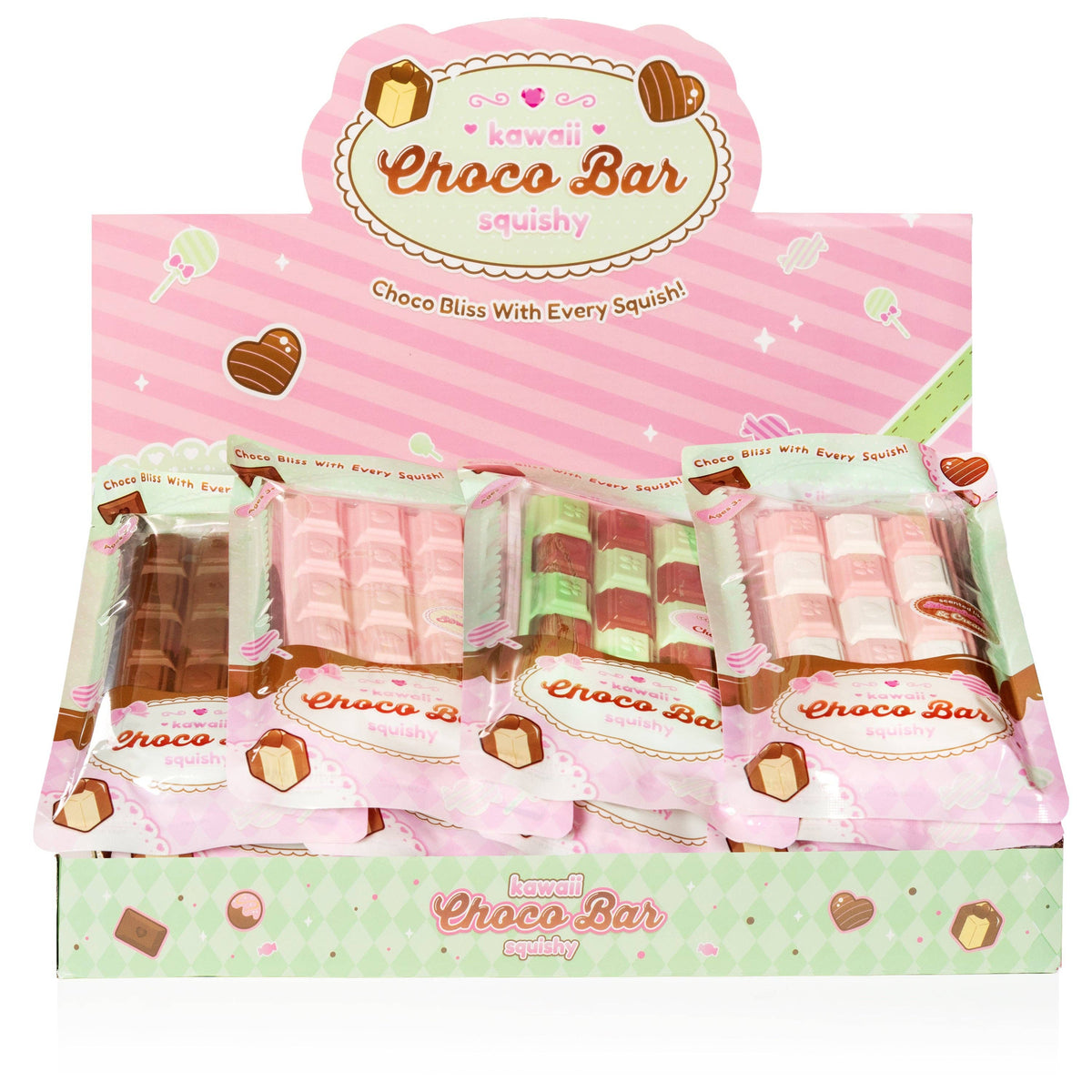 Kawaii Choco Bar Squishy