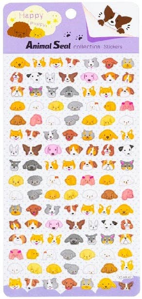 Dog Puffy Stickers
