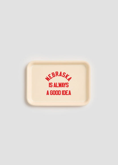 Nebraska Is Always A Good Idea Trinket Tray