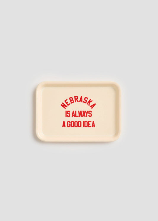 Nebraska Is Always A Good Idea Trinket Tray