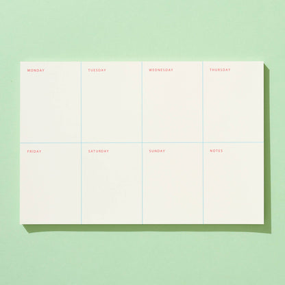 Weekly Notepad
