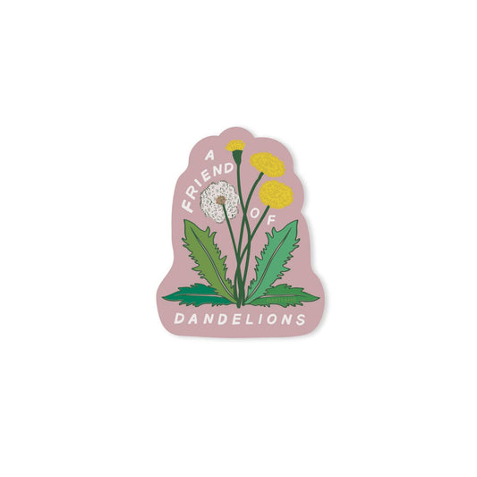 A Friend of Dandelions Sticker