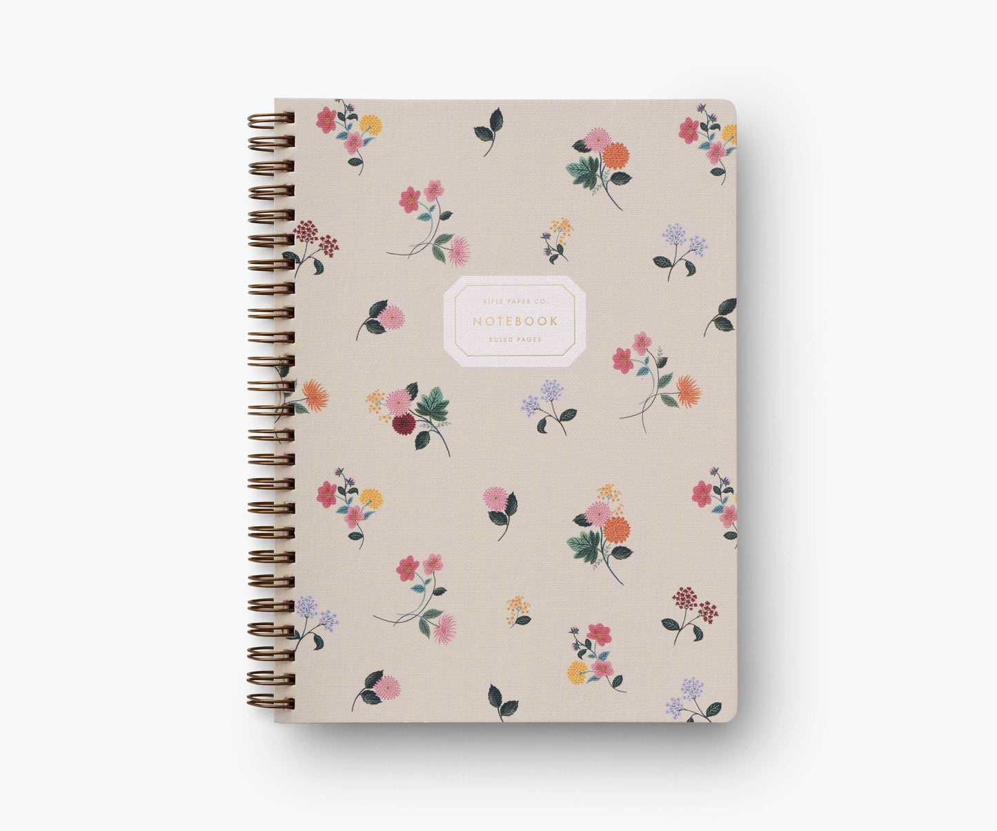 Ditsy Dahlia Spiral Notebook