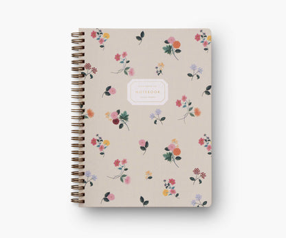 Ditsy Dahlia Spiral Notebook