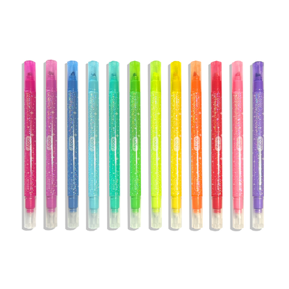 Make No Mistake! Glittery Erasable Markers