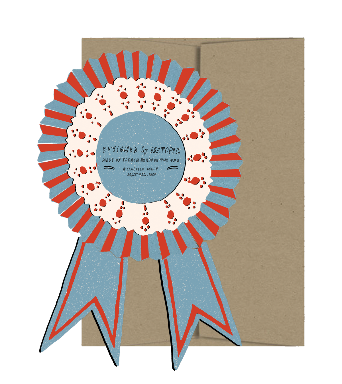 Bravo Medallion Die Cut Card