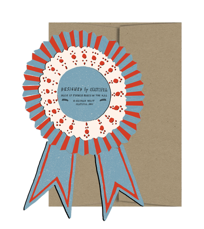 Bravo Medallion Die Cut Card