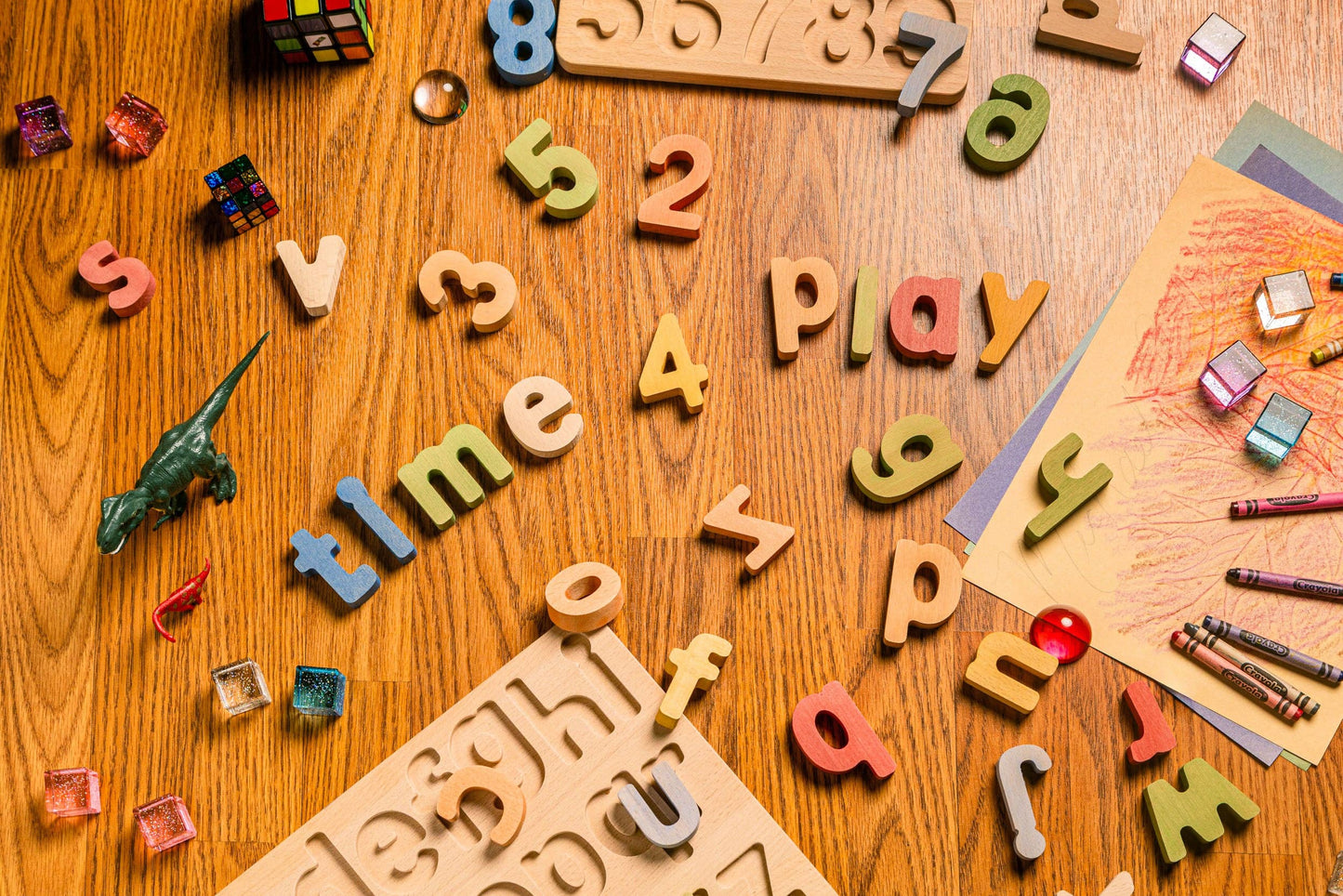 Wooden Numbers Puzzle