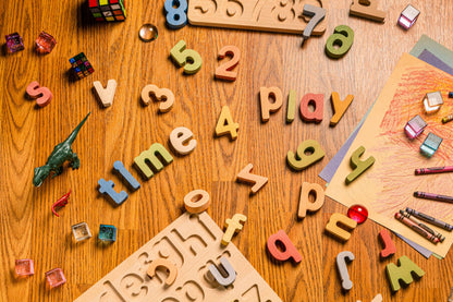 Wooden Numbers Puzzle