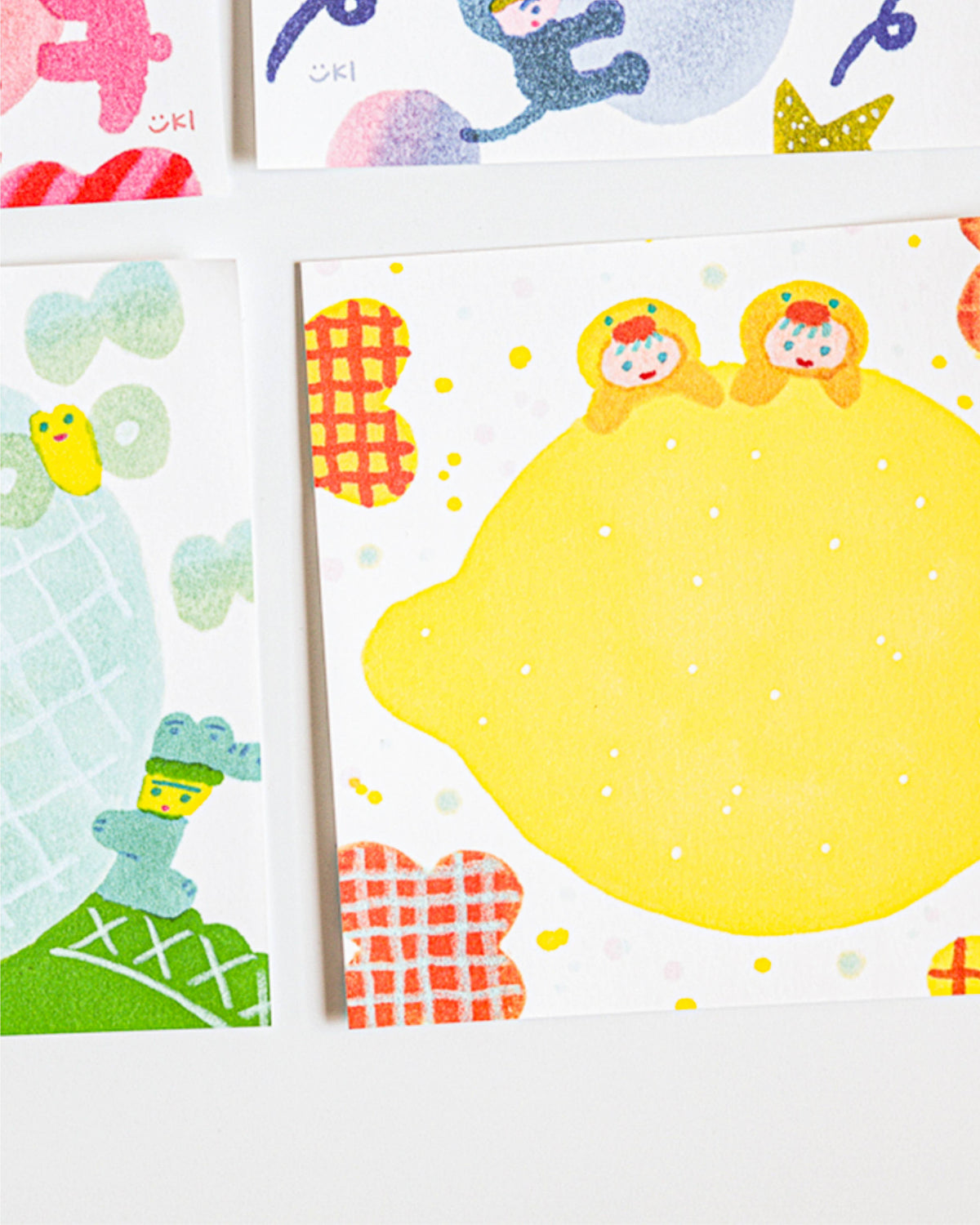 Block Memo | Fruits