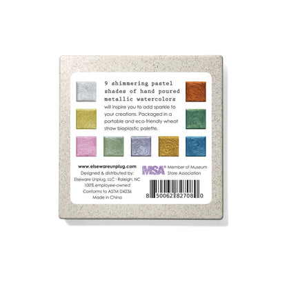 Metallic Watercolors | Portable, Eco-Friendly