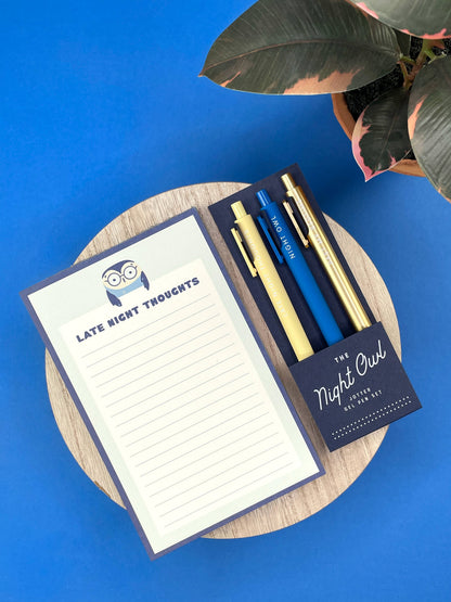 The Night Owl Jotter Gel Pen: Set of 3