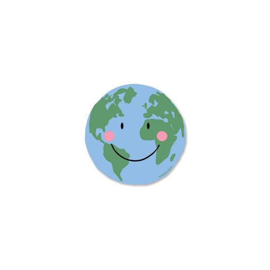 Smiley Earth Sticker
