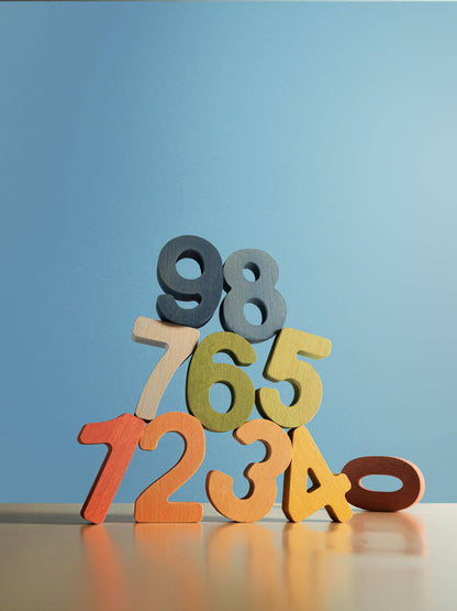Wooden Numbers Puzzle