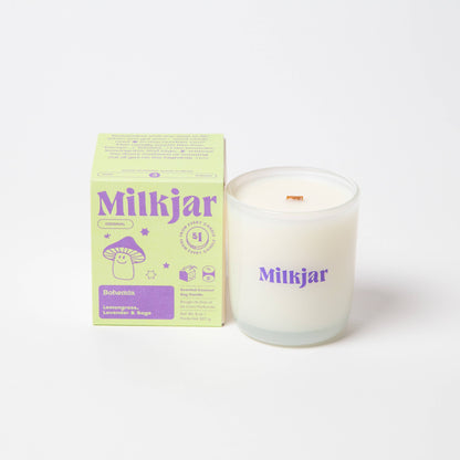 Bohemia | Lemongrass, Lavender & Sage Coconut Soy 8oz Candle