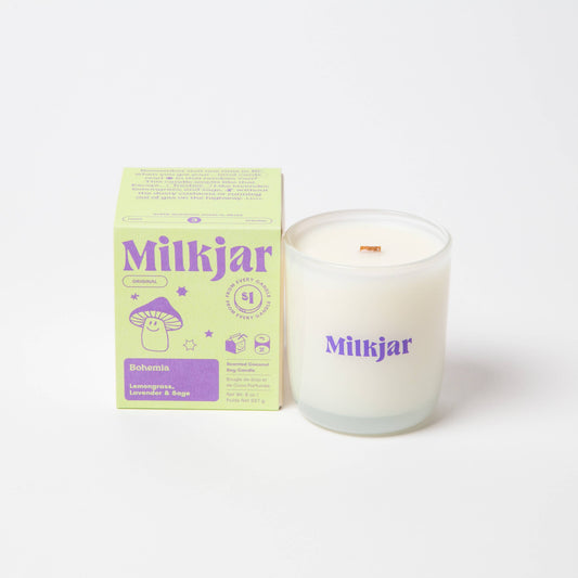 Bohemia | Lemongrass, Lavender & Sage Coconut Soy 8oz Candle