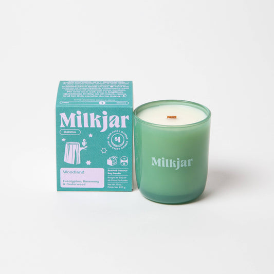 Woodland | Essential Oil Coconut Soy 8oz Candle