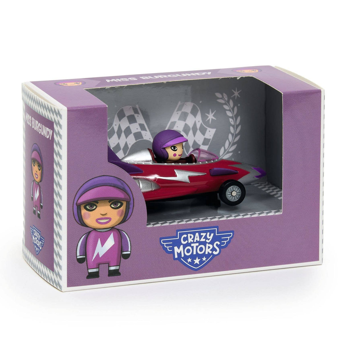 Crazy Motors Miss Burgundy