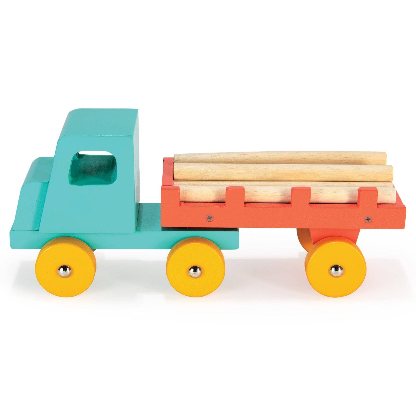 Teal Timber Truck