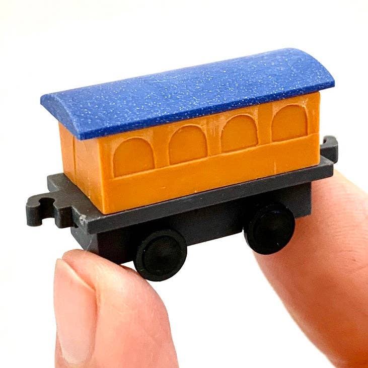 Iwako Train Eraser Card