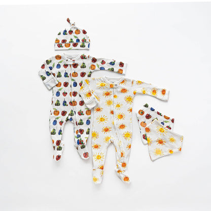 Fruit Organic Zipper Footie