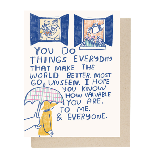 You Make the World Better