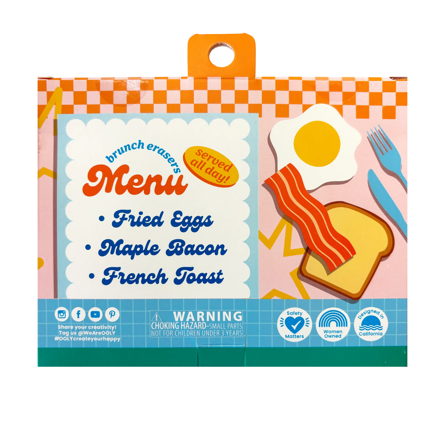 Brunch Bunch Breakfast Erasers | Set of 6