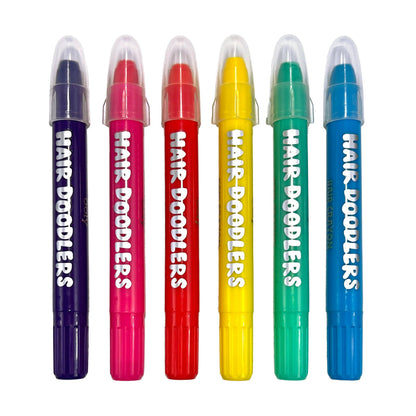 Hair Doodlers Hair Crayons | Set of 6 Colors