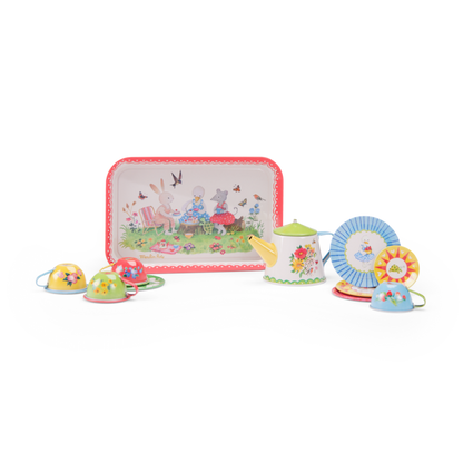 The Big Family Metal Tea Set