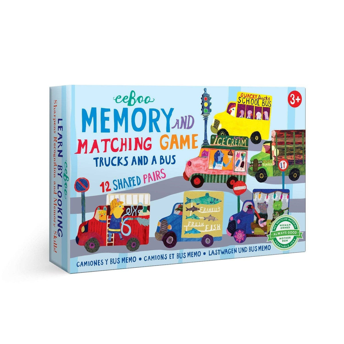 Trucks + A Bus Little Memory + Matching Game