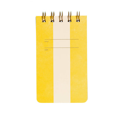 Reporter Notebook | Yellow Stripe