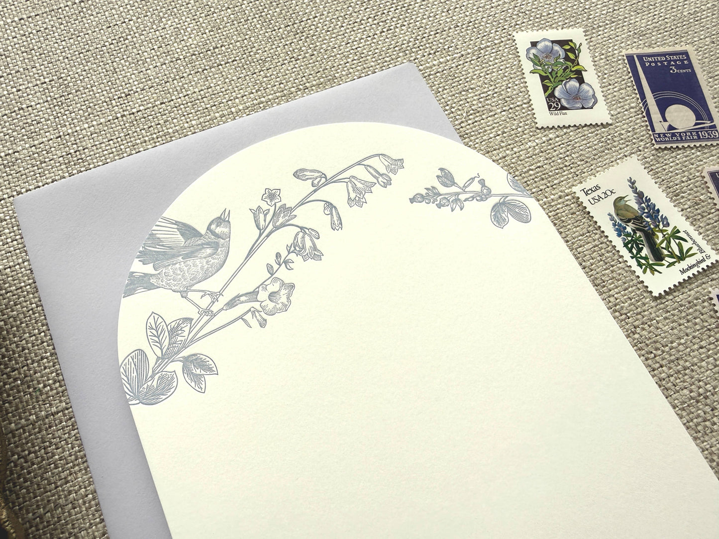 Bird Stationery Set