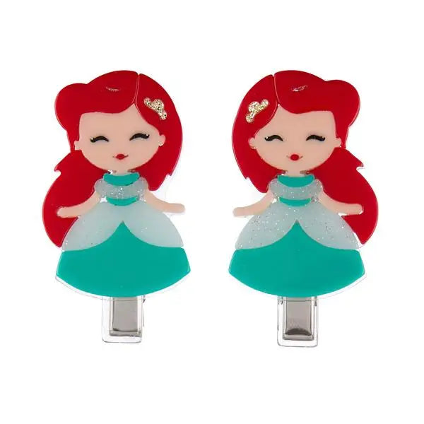 Cute Doll Red Hair Clips