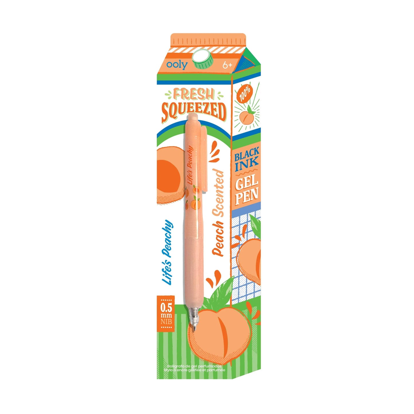 Fresh Squeezed Black Ink Scented Gel Pens