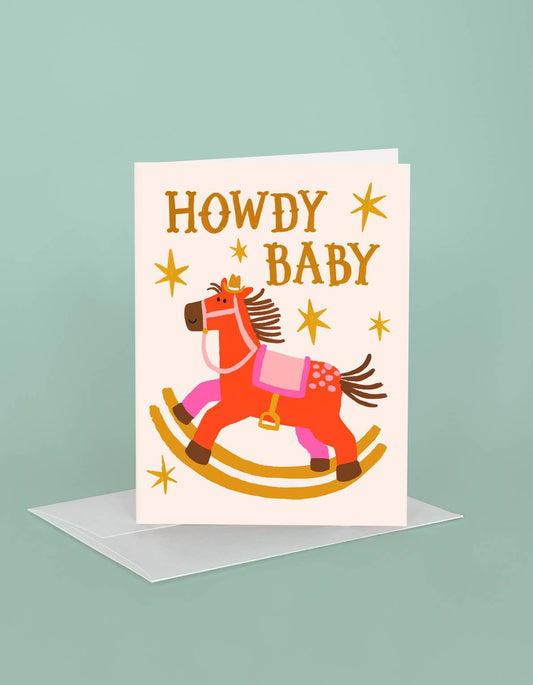 Howdy Baby Rocking Horse