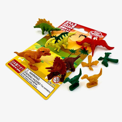 Iwako Dinosaur Eraser Card