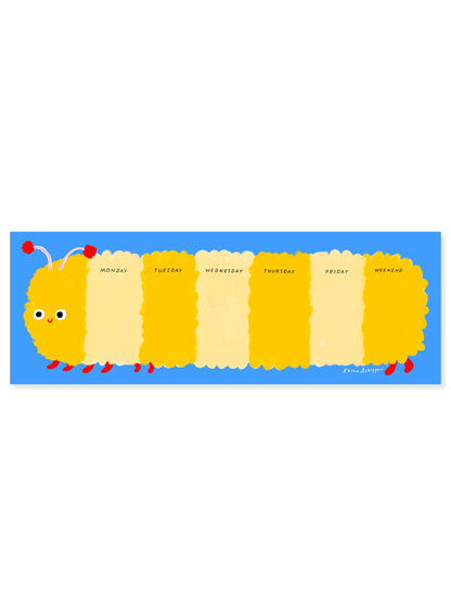 Collin Caterpillar Weekly Desk Planner