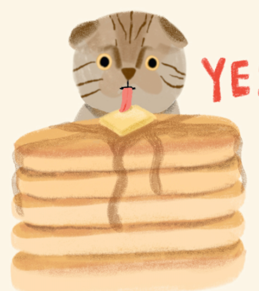 Pancakes Sticker