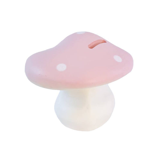 Mushroom Savings Bank | Pink