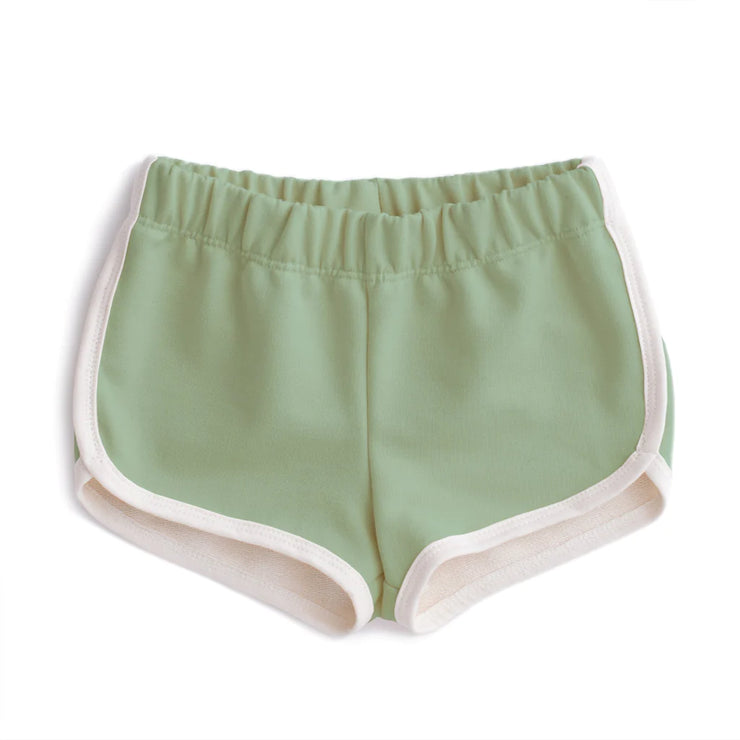 shorts | solid meadow green