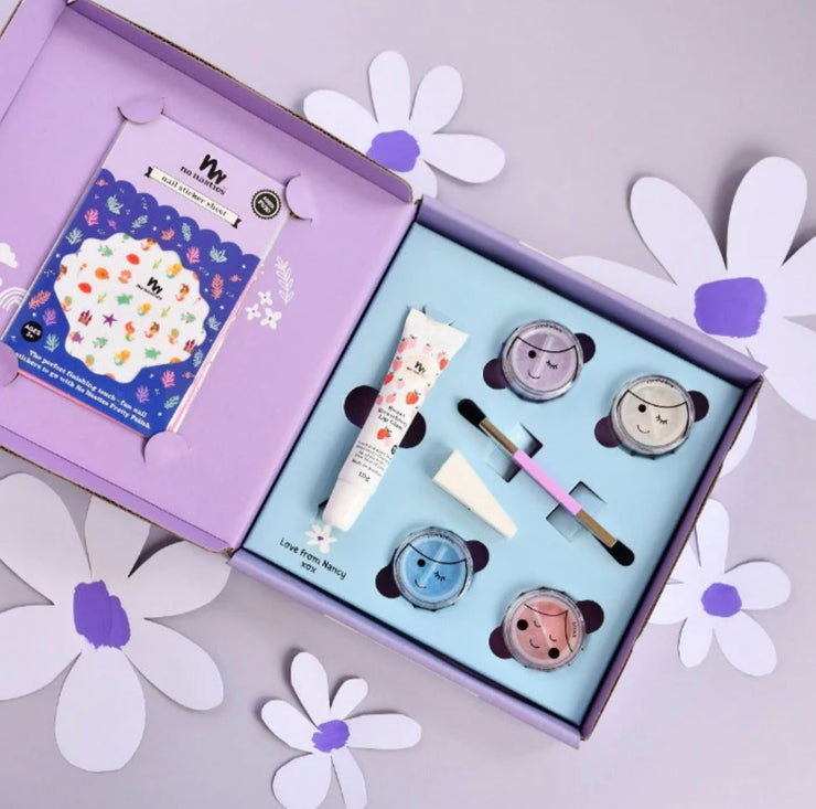 Nancy Deluxe Purple Pretty Play Kids Makeup Box